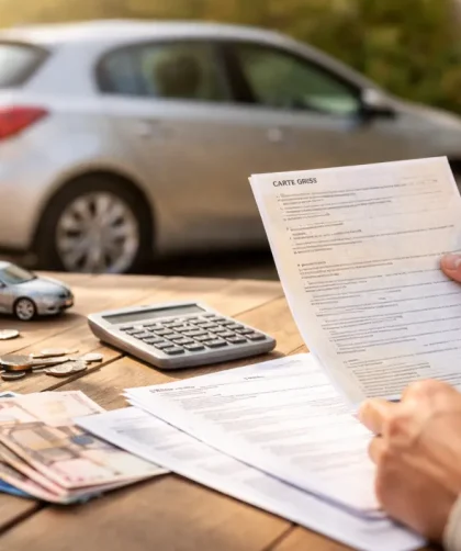 démarches de carte grise pour l'achat d'une voiture d'occasion