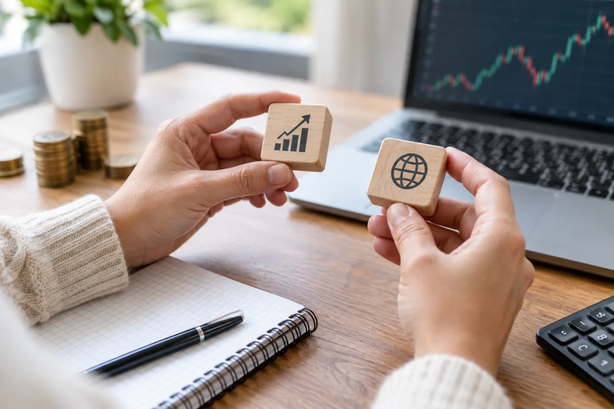 Gros plan sur un ordre d'achat d'actions saisi sur l'interface d'un courtier en ligne